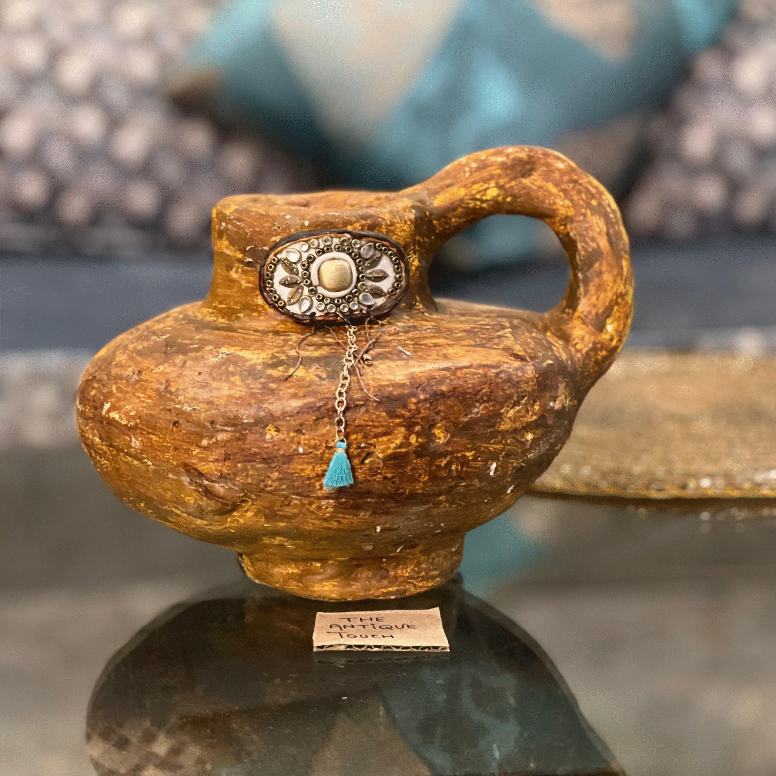 wooden look surahi wooden look surahi