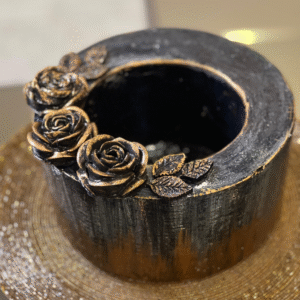 Home round tree trunk – premium clay home décor